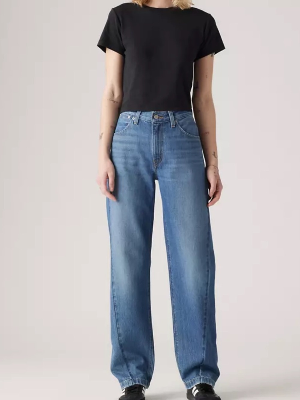 Levi’s 94 Baggy Seamed Women’s Jeans Size 30 It'S Gonna Be May Dark Wash